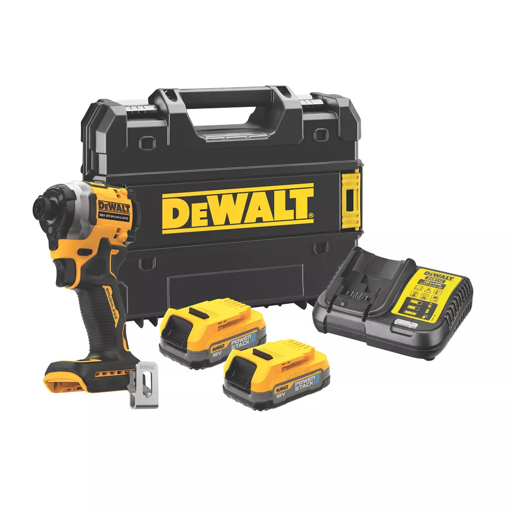Visseuse à Choc Sans Fil Brushless DeWalt XR DCF850E2T-QW 18V Li-Ion 2 Batteries 1,7Ah 3 Visseuse à Choc Sans Fil Brushless DeWalt XR DCF850E2T-QW 18V Li-Ion 2 Batteries 1,7Ah