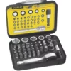 Assortiment D'embouts Et De Douilles à Entraînement 1/4" FatMax Stanley 39 pièces