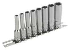 Rail De 8 douilles Longues Magnusson 1/4"