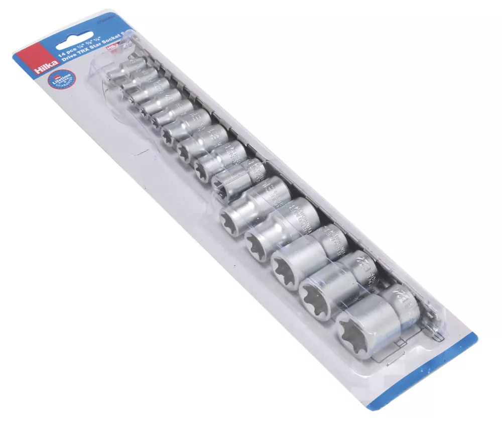 Assortiment De 14 douilles En étoile TX à Entraînement Mixte Hilka Pro-Craft 3 Assortiment De 14 douilles En étoile TX à Entraînement Mixte Hilka Pro-Craft