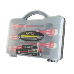 Ensemble De 5 Tournevis Minces VDE C.K Dextro Glo Slim Mixed -Accueil-Outils ae235 1563
