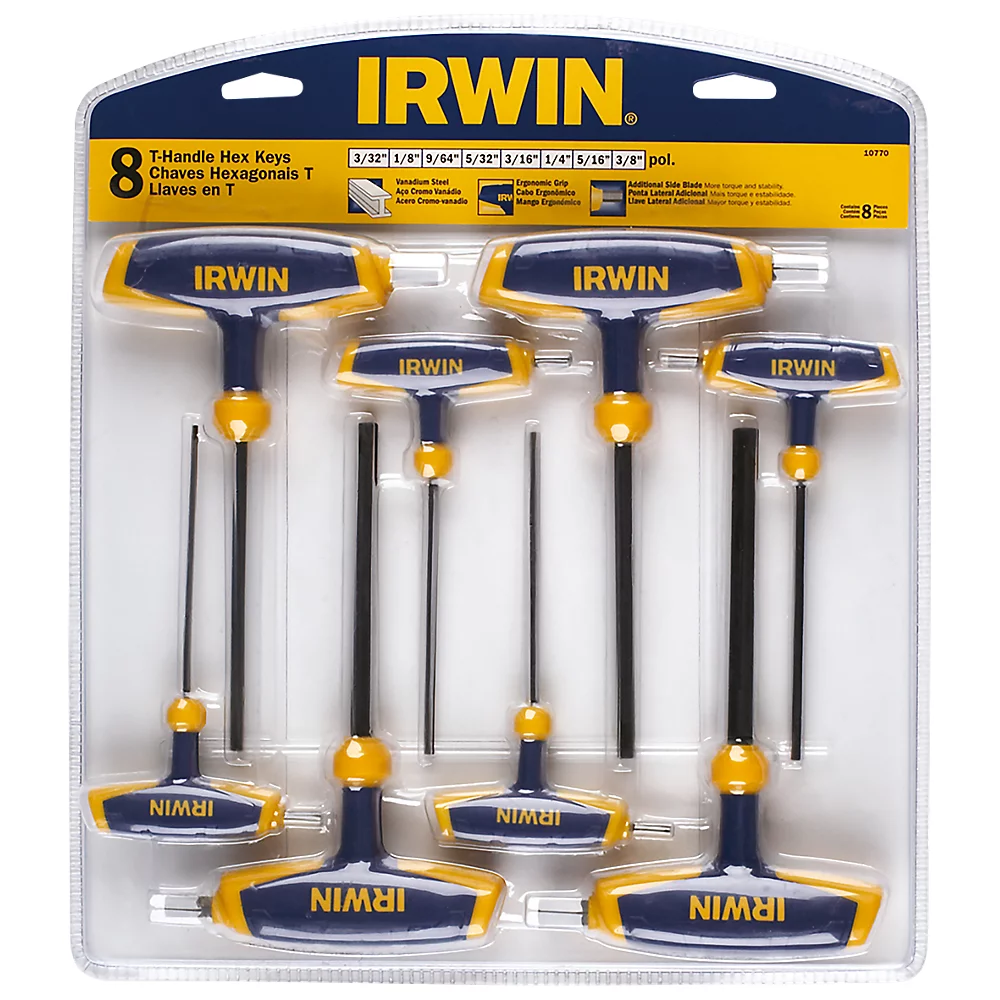 Jeu De 8 clés Hexagonales Métriques Irwin 4 Jeu De 8 clés Hexagonales Métriques Irwin – Image 2