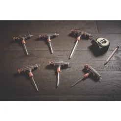 6 clés Hexagonales Métriques à Tête Sphérique Et Poignée En T Magnusson -Accueil-Outils ae235 1617