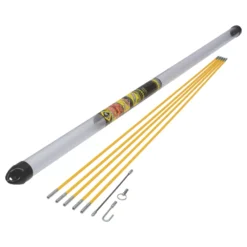 Ensemble De Base De Baguettes Tire-fils Souples 6mm C.K Mighty Rod PRO 5m