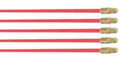 Baguettes Tire-fils Souples Rouges Super Rod CR-RX5 5mm, 5m