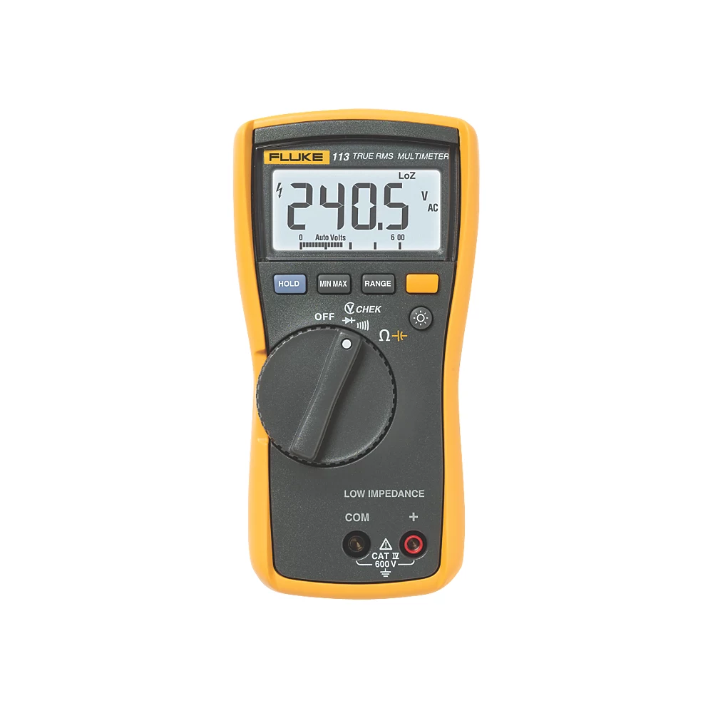 Multimètre Numérique CA/CC Fluke 113 600V 4 Multimètre Numérique CA/CC Fluke 113 600V – Image 2
