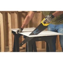 Scie à Main Pour Plaques De Plâtre 7 dents/pouce Stanley Jetcut 21¾" (550mm) -Accueil-Outils ae235 2043