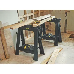 Paire De Chevalets De Sciage Pliables Stanley 69cm -Accueil-Outils ae235 2623