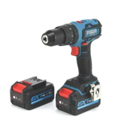 Perceuse Visseuse à percussion Sans Fil Brushless Erbauer ECD18-Li-2 18V 2x4,0Ah Li-ion EXT