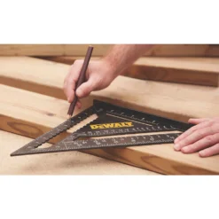 Équerre De Charpentier DeWalt DWHT46032-0 12" (300mm) -Accueil-Outils ae235 2789