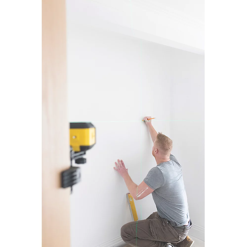 Laser En Croix à Mise à Niveau Automatique Vert Stanley Cubix STHT77499-1 5 Laser En Croix à Mise à Niveau Automatique Vert Stanley Cubix STHT77499-1 – Image 3