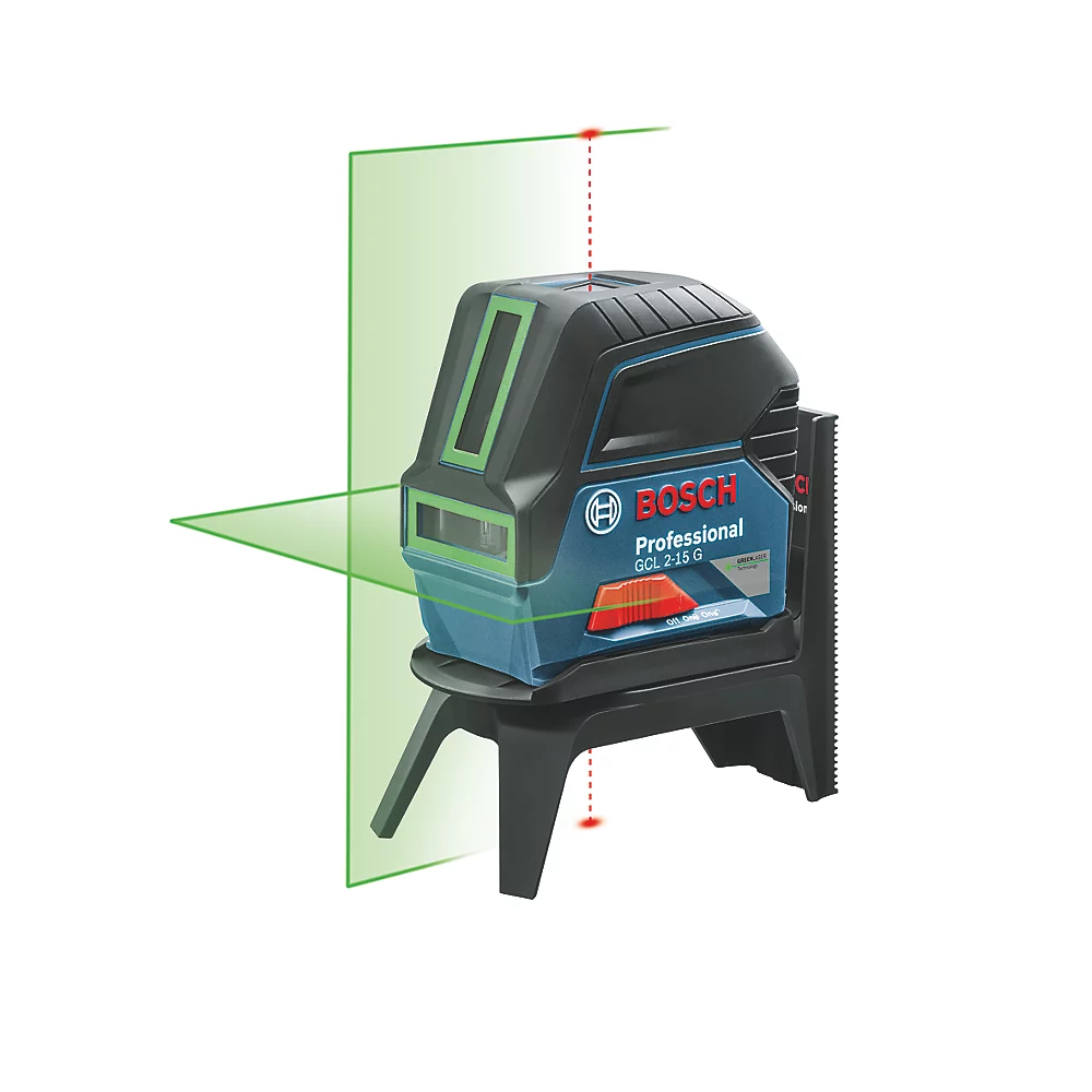Niveau Laser En Croix à Mise à Niveau Automatique Vert GCL215G Bosch 7 Niveau Laser En Croix à Mise à Niveau Automatique Vert GCL215G Bosch – Image 5