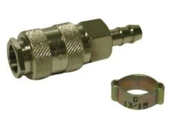 Coupleur Cannelé Tuyau Ø 8 X 13 Mm