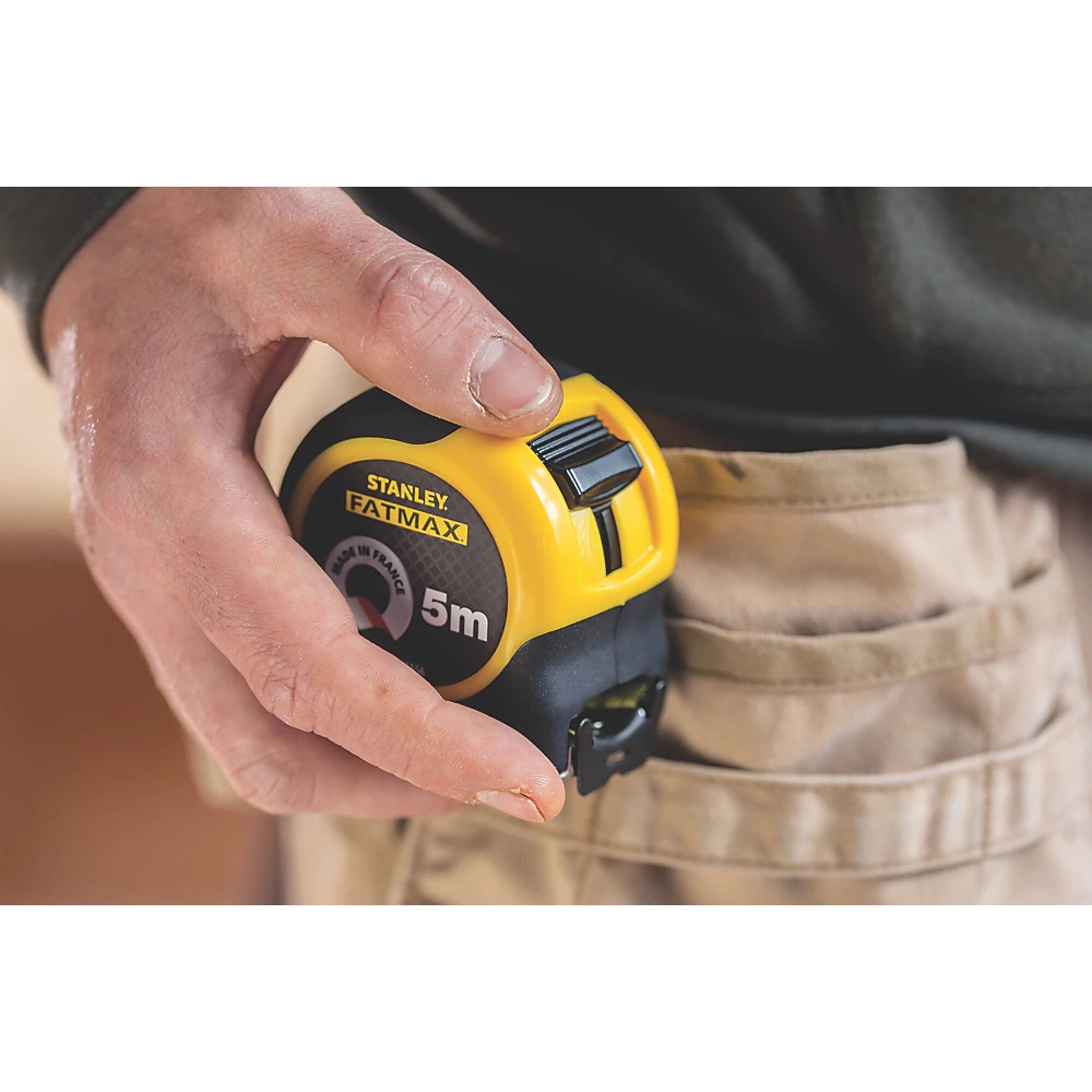 Mètre Ruban 5m Stanley FatMax 1 pièce 4 Mètre Ruban 5m Stanley FatMax 1 pièce – Image 2