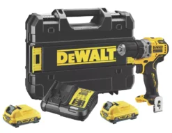 Perceuse Visseuse Sans Fil Brushless DeWalt XR DCD701D2-QW 12V Li-Ion 2,0Ah