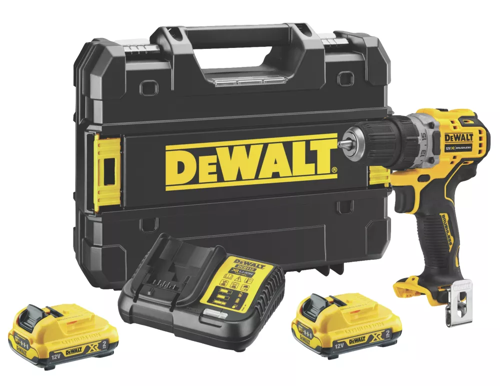 Perceuse Visseuse Sans Fil Brushless DeWalt XR DCD701D2-QW 12V Li-Ion 2,0Ah 3 Perceuse Visseuse Sans Fil Brushless DeWalt XR DCD701D2-QW 12V Li-Ion 2,0Ah