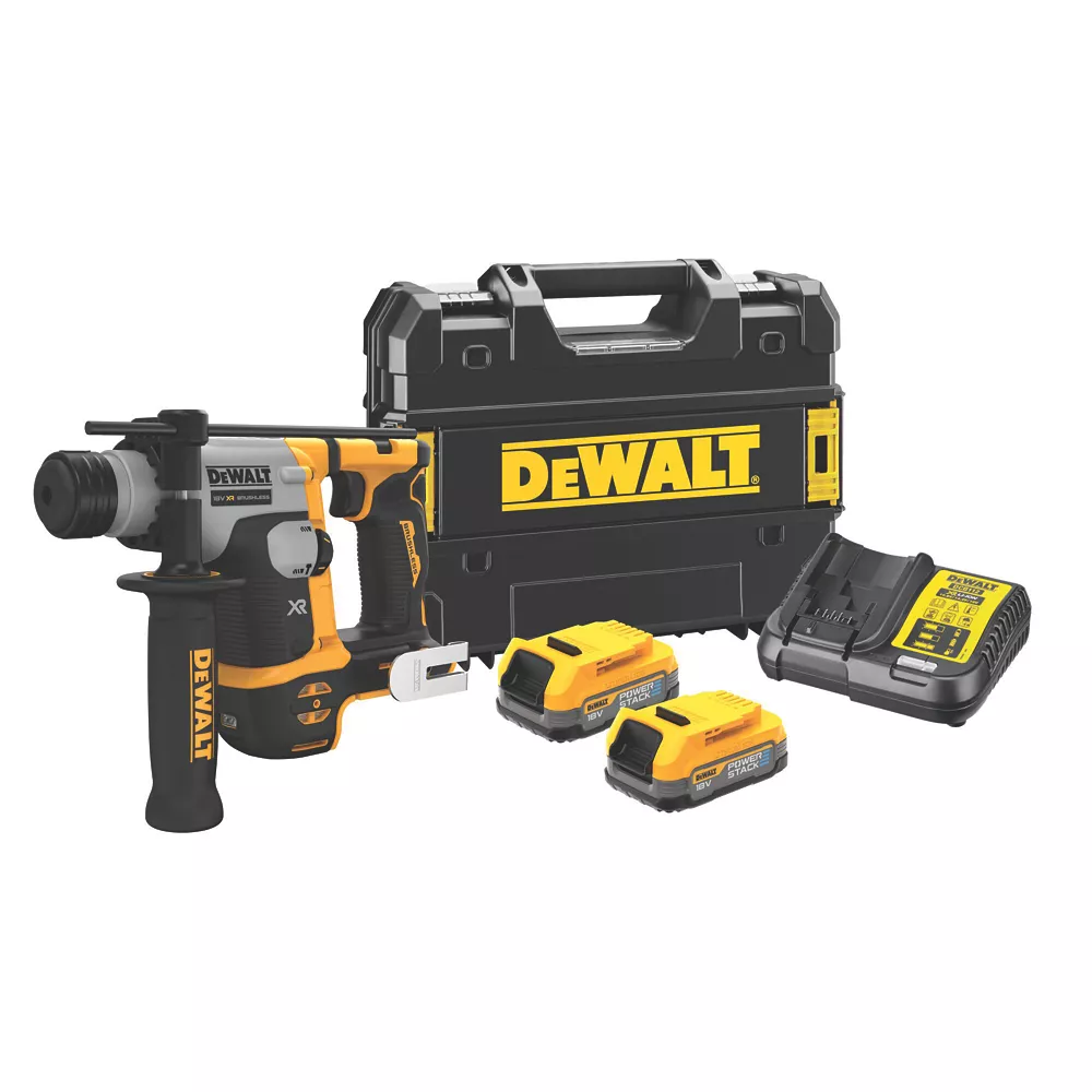 Visseuse Sans Fil SDS Brushless DeWalt DCH172E2T-QW 2,1kg 18V 2 X 1,7Ah Li-ion XR Avec Batteries 3 Visseuse Sans Fil SDS Brushless DeWalt DCH172E2T-QW 2,1kg 18V 2 X 1,7Ah Li-ion XR Avec Batteries