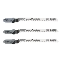 Lot De 3 lames De Scie Sauteuse Pour Stratifiés Bosch T101AOF