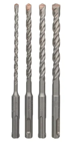 Jeu De 4 forets Pour Perforateur à Queue SDS+ Bosch