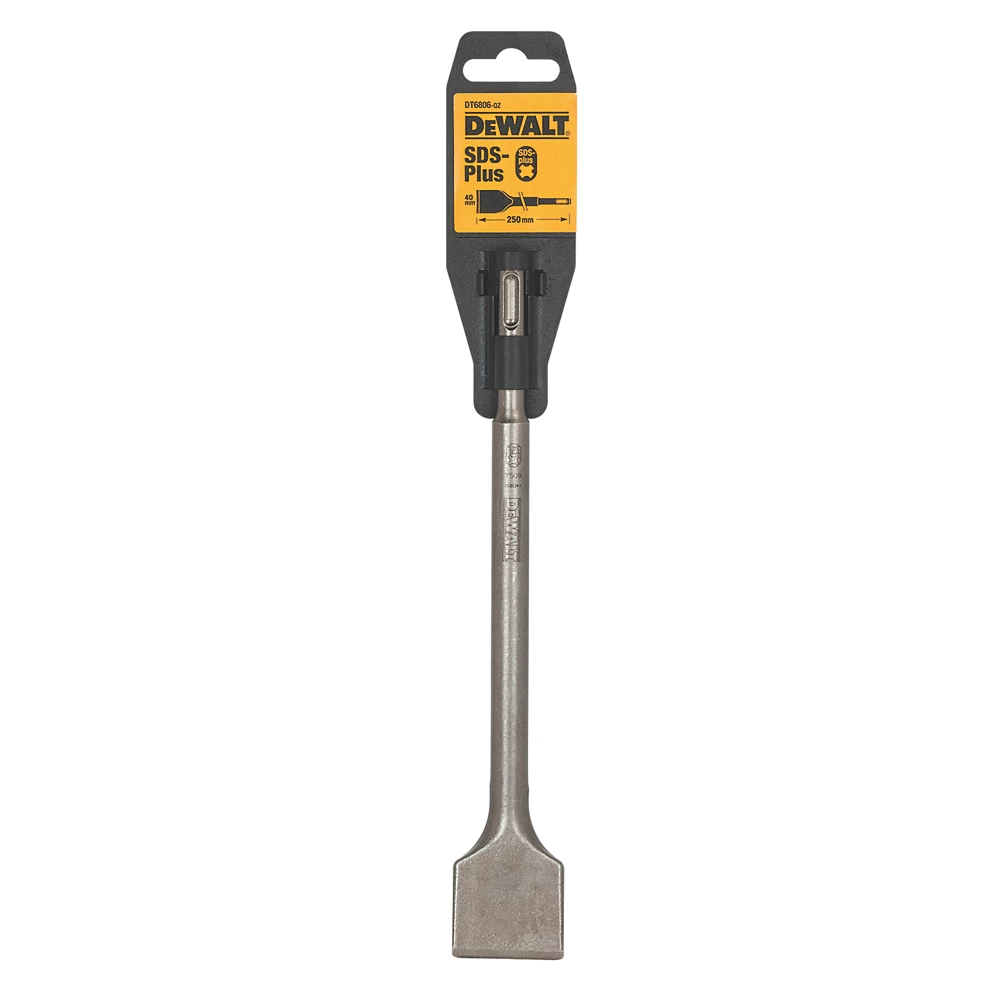 Burin à Carrelage à Queue SDS+ DeWalt 40 X 250mm 5 Burin à Carrelage à Queue SDS+ DeWalt 40 X 250mm – Image 3
