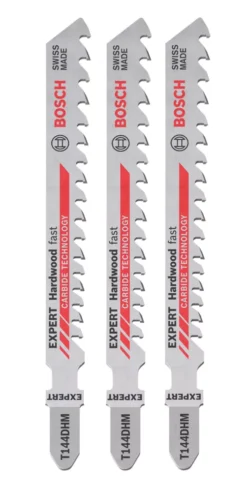 Lot De 3 lames De Scie Sauteuse Bosch Expert T144DHM 100mm