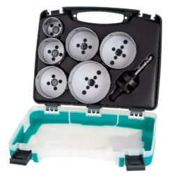 Jeu De Lames De 7 scies-cloches Bimétal Multimatériaux Wolfcraft