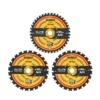 Lames De Scie Circulaire 24 / 40 dents DeWalt Extreme 165 X 20mm, Lot De 3