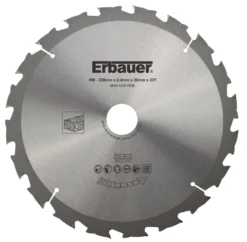 Lame De Scie TCT 20 dents Erbauer 235 X 30mm