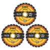 Lames De Scie Circulaire 24 dents DeWalt Extreme 190 X 30mm, Lot De 3 -Accueil-Outils ae235 3942