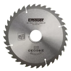 Lame De Scie Circulaire Bois Erbauer Ø170 X30/20/16 Moyenne 36 Dents