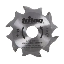 Lame De Scie TCT 6 dents Triton 100 X 22mm, Lot De 1