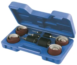 Kit De Ponçage à Tambour En Caoutchouc, 25 pièces