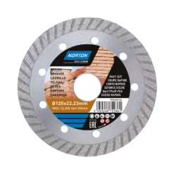 Disque Diamant Turbo Multi Norton 125x22,2 mm