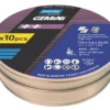 Lot De 10 disques à Tronçonner Pour Acier Inoxydable Norton 4½" (115mm) X 1,6 X 22,23mm