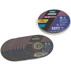 Lot De 10 disques à Tronçonner Pour Acier Inoxydable Norton 4½" (115mm) X 1,6 X 22,23mm -Accueil-Outils ae235 4067