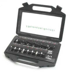 Trend Jeu De 15 fraises à Toupiller à Tige De ½" Pour Débutant