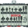 Jeu De 15 fraises à Tige ¼" Pour Défonceuse Bosch 2 Jeu De 15 fraises à Tige ¼" Pour Défonceuse Bosch -Accueil-Outils ae235 4191