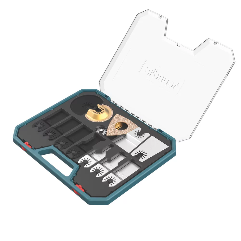 Erbauer Lot De 15 lames De Coupe Bois/métal/plastique 3 Erbauer Lot De 15 lames De Coupe Bois/métal/plastique