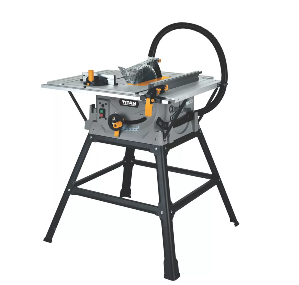 Scie Sur Table électrique Filaire Titan TTB915TAS 254mm 240V 3 Scie Sur Table électrique Filaire Titan TTB915TAS 254mm 240V