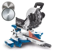 Scie à onglet Coulissante électrique à simple Chanfrein Scheppach HM254 255mm 230V