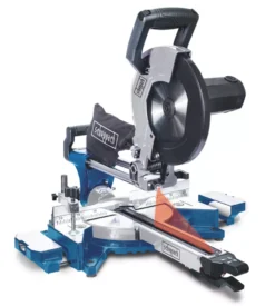 Scie à onglet Multiusage Coulissante électrique à simple Chanfrein Scheppach HM110MP 254mm 230V