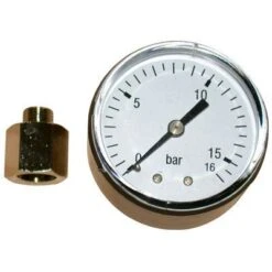 Manomètre 16 Bars 1/8"M 1/4"M