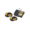 Kit Batterie Et Chargeur DeWalt DCB1104M2-QW 18V 4,0Ah Li-ion XR, 3 pièces -Accueil-Outils ae235 610
