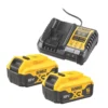 Kit Batterie Et Chargeur DeWalt DCB1104P2-QW 18V 5,0Ah Li-ion XR, 3 pièces -Accueil-Outils ae235 611