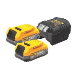 Kit De Démarrage Batterie DeWalt DCB1102E2-QW 18V 1.7Ah Li-ion PowerStack, 1 pièces