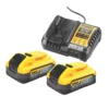 Kit De Démarrage Batterie DeWalt DCB1104H2-QW 18V 5Ah Li-ion PowerStack, 2 pièces -Accueil-Outils ae235 670