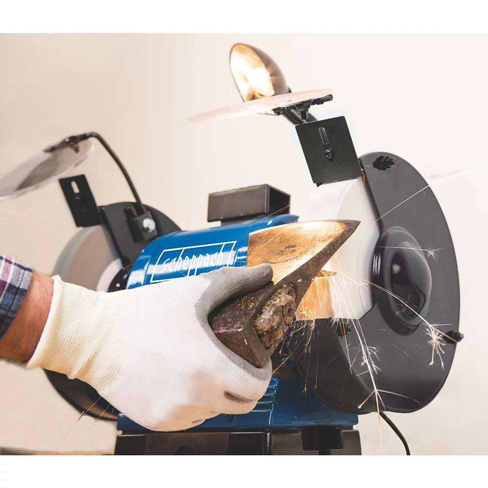 Touret à meuler électrique Scheppach BG 200 AL 200mm 230V 4 Touret à meuler électrique Scheppach BG 200 AL 200mm 230V – Image 2