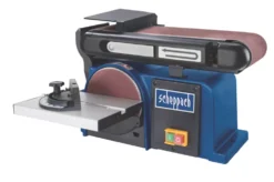 Ponceuse à bande Et à disque électrique Scheppach 4" 370W 230V