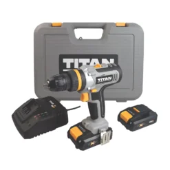 Perceuse Visseuse Sans Fil Titan TTI886DRS 18V 2x2,0Ah Li-ion TXP