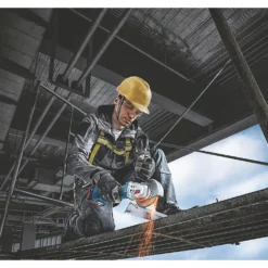 Meuleuse D'angle Sans Fil Brushless Bosch Professional GWS 18V-7 18V Li-ion Coolpack 5" - Sans Batterie -Accueil-Outils ae235 844